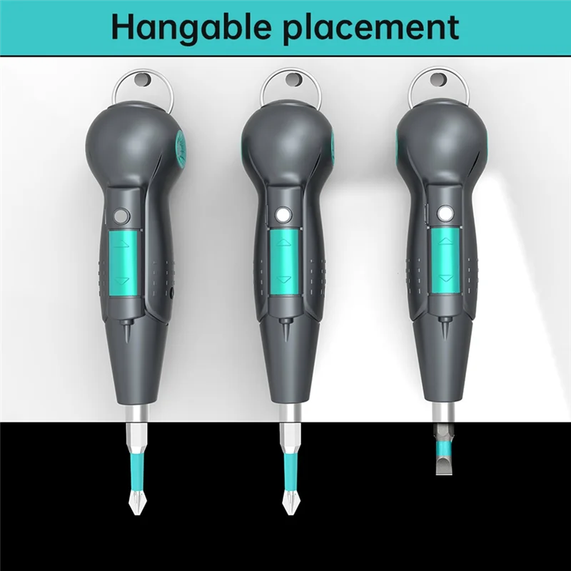 

A25F-Mini Electric Screwdriver Set Motor Copper Movement Screwdriver Set Can Be Hung LED Lighting, Precise Disassembly At Night
