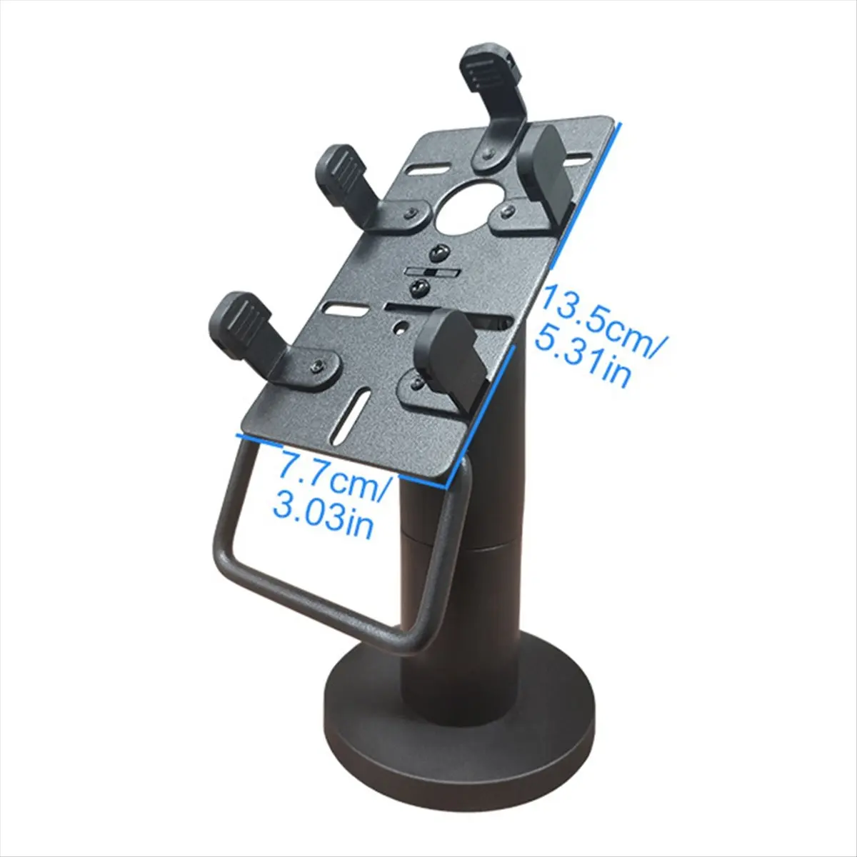 M85K 270 Degree Square Universal Credit Cards Terminal Stand, Swivels and Tilts with A Handle, Suitable for Most POS Terminal