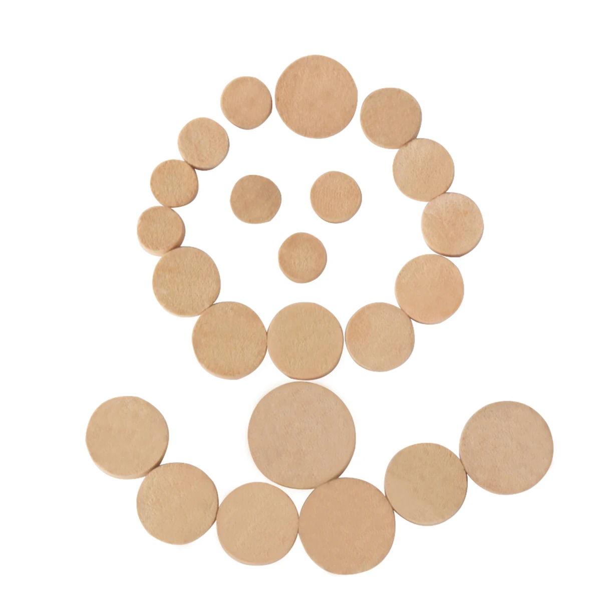 

23 Pcs Sound Hole Pad Oboe Cork Instrument Repair Parts Gaskets Suite Pads Accessory