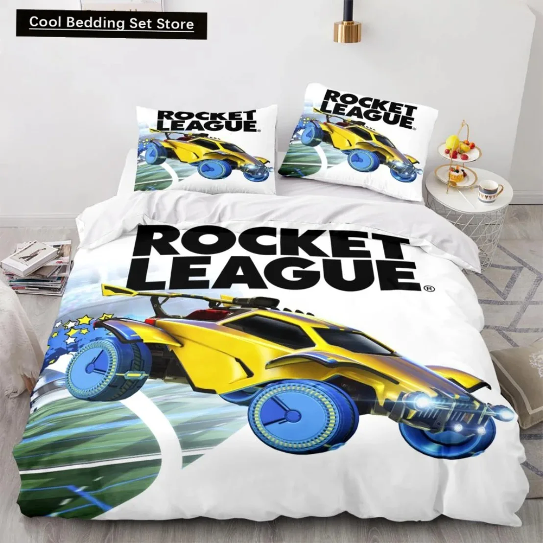 Ensemble de literie Racing Car Bedding Set, Twin Size, Burning Flame,3D Sports Car, 202 lon Cover, Literie, King, 3Pcs