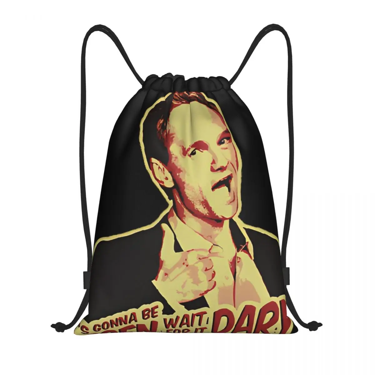 

Intervention How I Met Your Mother TV Show Backpacks Drawstring Bundle Pocket Sundries Bag Book Bags for Travel School