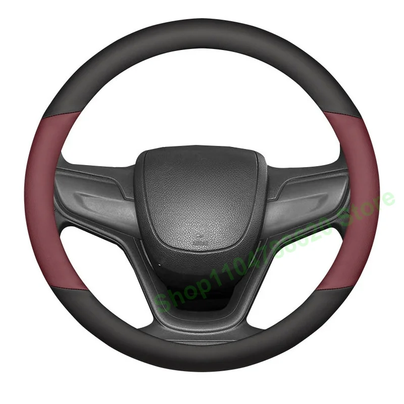 For Buick Yinglang Steering Wheel Cover Leather Non-slip Wear-resistant and Odor-free Car Handle Cover All Seasons Pass