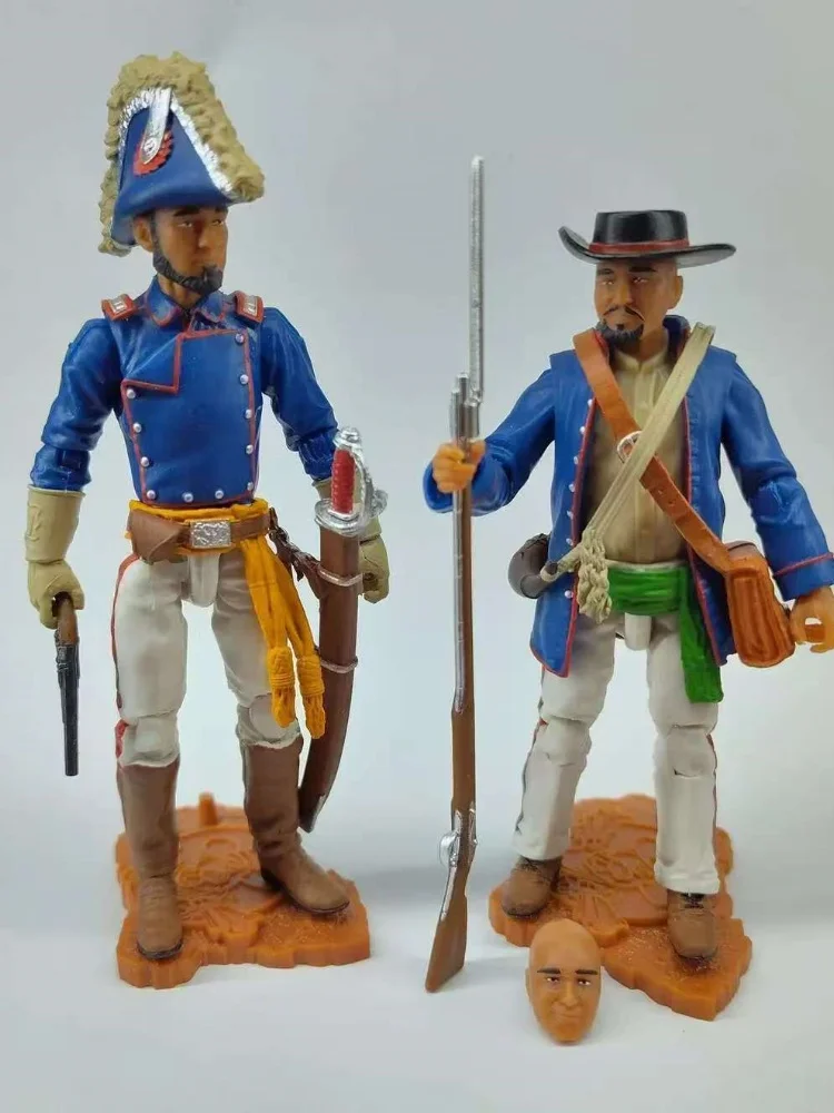 1/18 3.75inches Chicken Fried Toys Action Figure Civil War Joe Ryan and Reuben Vival Anime Toy