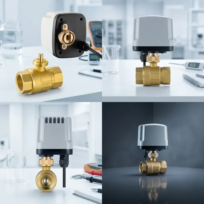 2-Inch 3-Wire Waterproof Brass 2-Way Electric Ball Valve PTFE Sealing Connections CE Certified OEM/ODM Yaoyang BSP/NPT 200