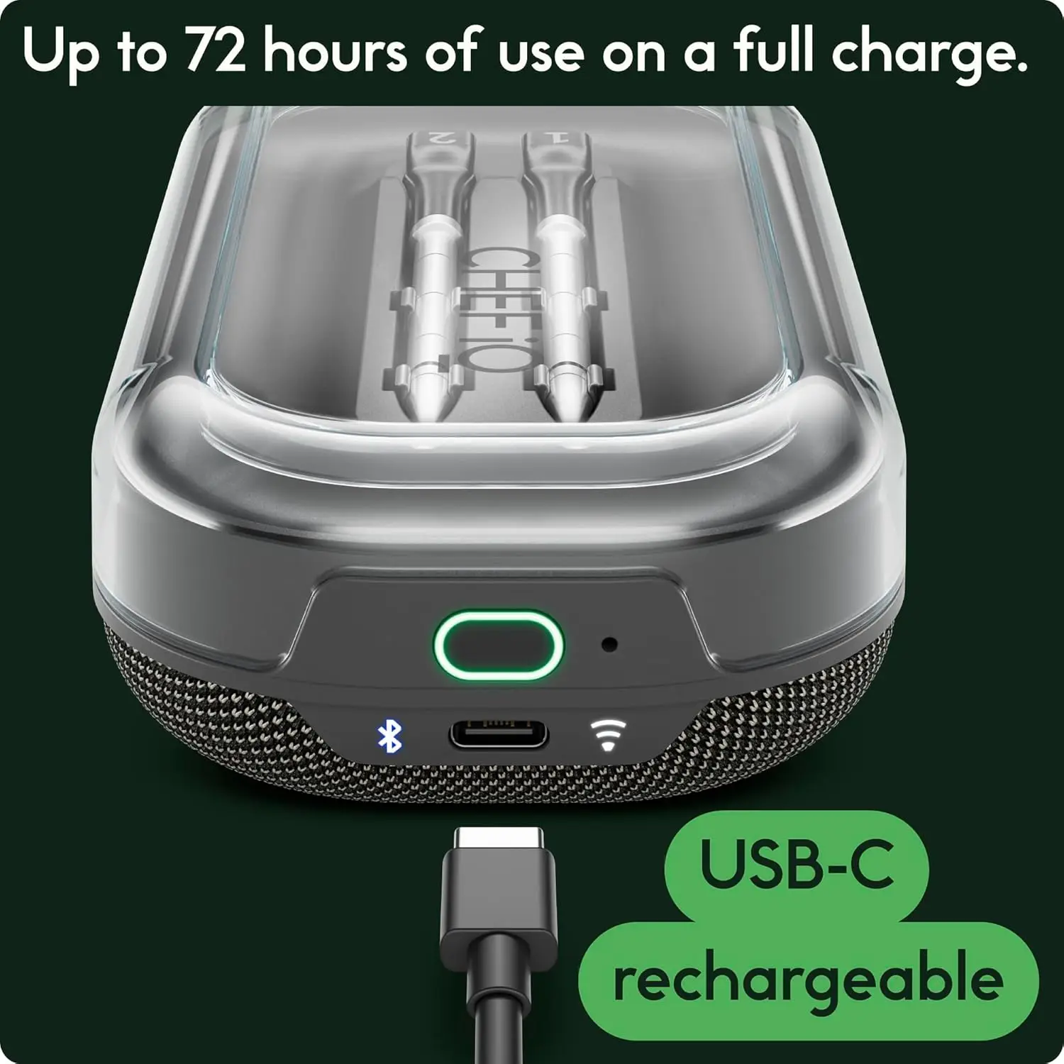 Smart Wireless Meat Thermometer with 2 Probes, Bluetooth Remote Monitoring for BBQ Grill and Oven Cooking