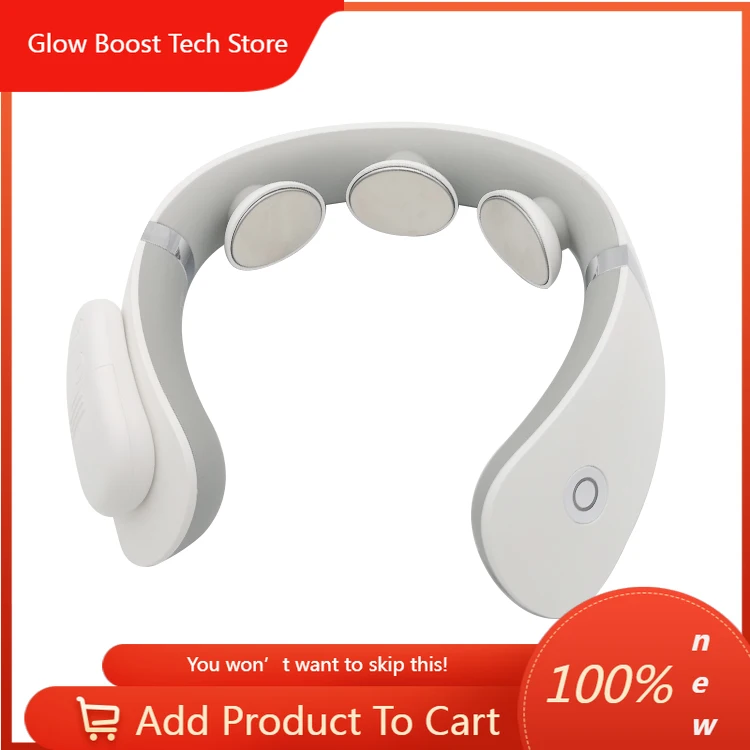 

NYU-Shaped Model Electric Automatically Neck Shoulder Gift Promotional Massager With Heat Self Manual Neck Massager