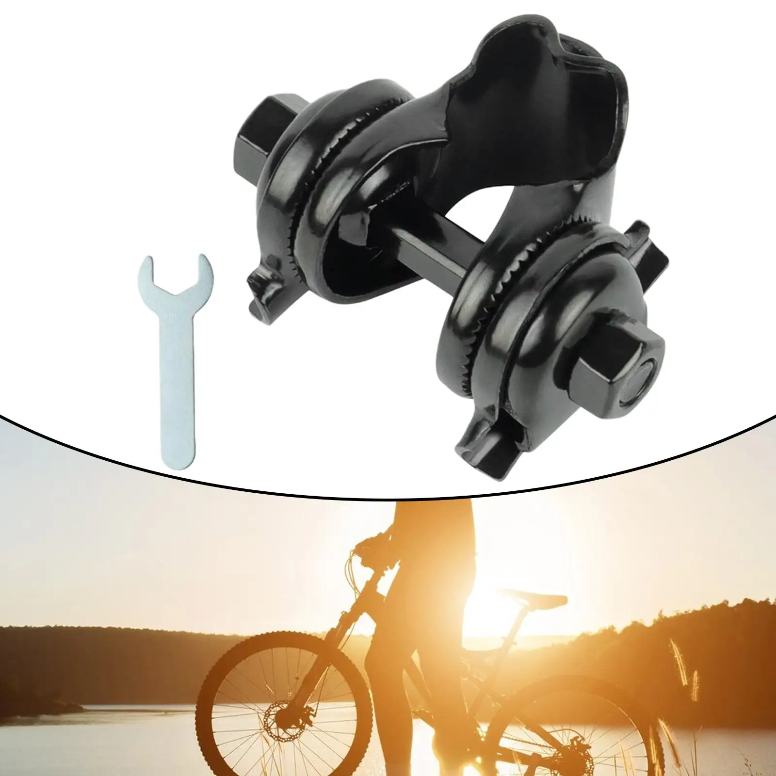 Bicycle Seatpost Clip, Bike Saddle Holder, Compact Bike Seat Attachment for Road Cycling