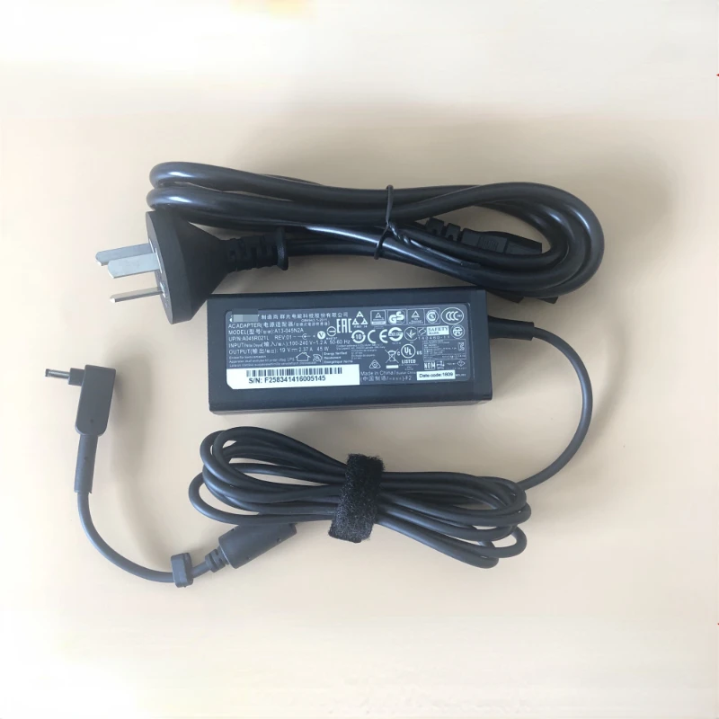 A13-045N2A 45 Вт 19 В 2,37 А оригинальное зарядное устройство для Swift3 5 SF314 SF514 TMP238 Aspire Switch12S Aspire V13 TMP236M адаптер питания