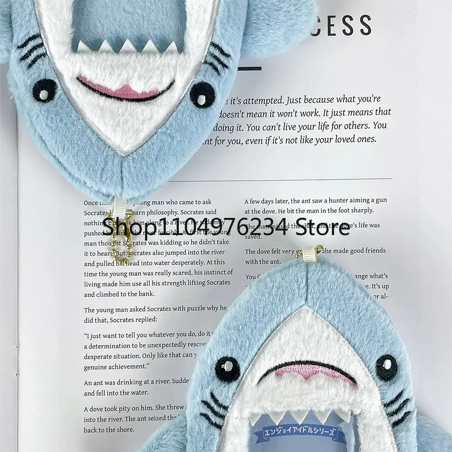 القرش القطيفة بطاقة كم تخزين نجمة صغيرة صور الديكور الإبداعية دمية بطاقة الهوية جمع التعبئة والتغليف زوجين هدية