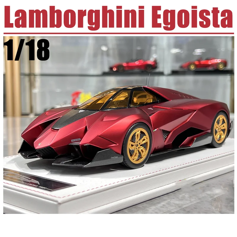 CE 1/18 Lamborghini Egoista Harzlegierung Spielzeug Kraftfahrzeug Druckguss Metallmodell Geschenke