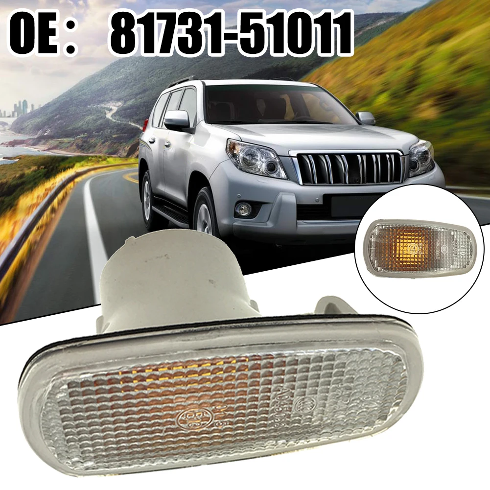 

1x Side Marker Light Housing Cover For Toyota For Land Cruiser For RAV4 For Corolla 81731-51011 Accessories For Vehicles