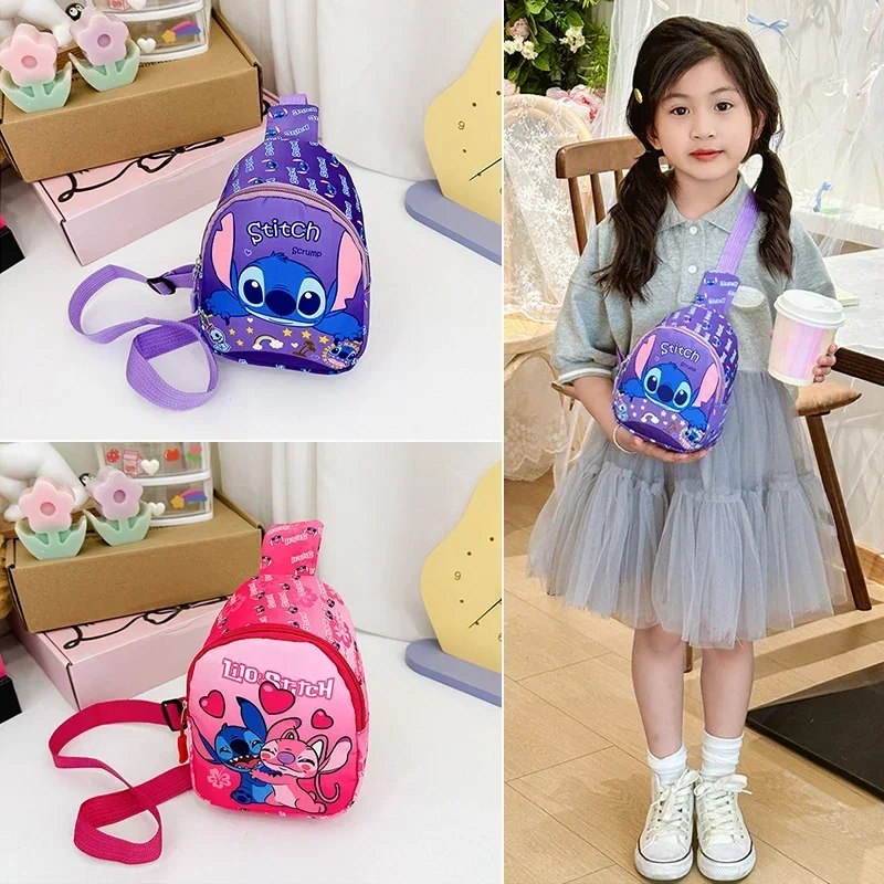 Tas Dada Lilo dan Stitch, Tas Selempang Stitch, Kantong Penyimpanan, Tas Bahu Travel, Ransel Stitch, Hadiah Natal untuk Anak Perempuan, Hadiah Ulang Tahun
