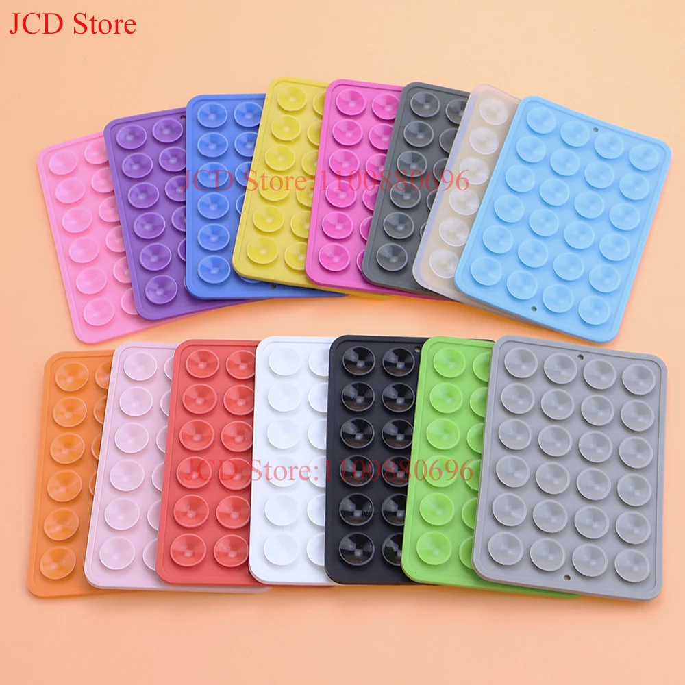 Hands Free Silicone Suction Phone Case Strong Adhesive Stand for IPhone 16 15 14 13  Pro Samsung S24 S23 Back Cover Phone Holder