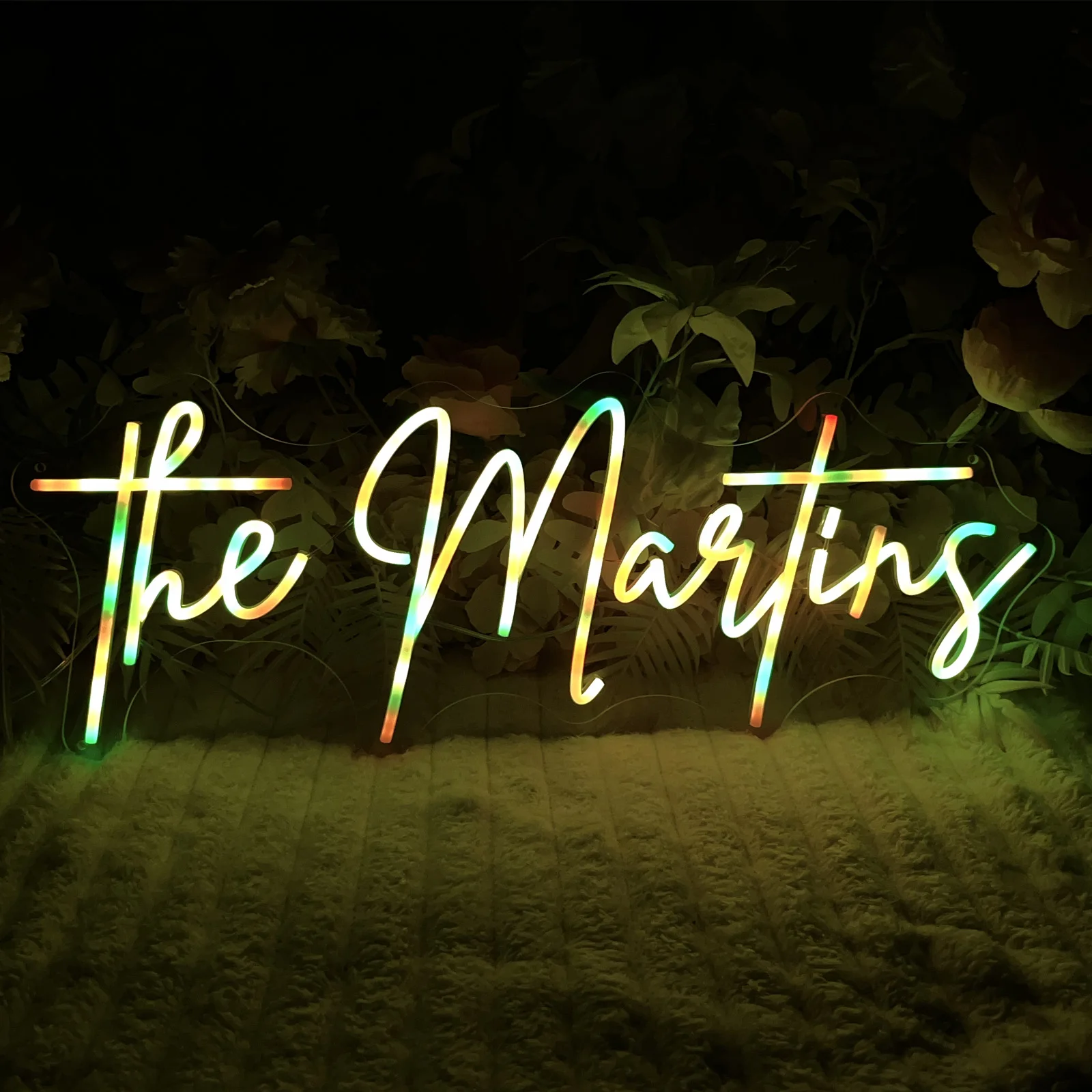 

RGB 9 In 1 Multiple Colors Name Sign Custom Neon Sign for Kids Wedding Custom Teenage Gift Custom Led Sign Personalized Gifts