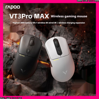 Rapoo VT3/VT1PRO MAX Wireless Mouse PAW3950 Lightweight Dual-mode Ergonomic Esports Games Laptop Office Mouse Christmas Gift