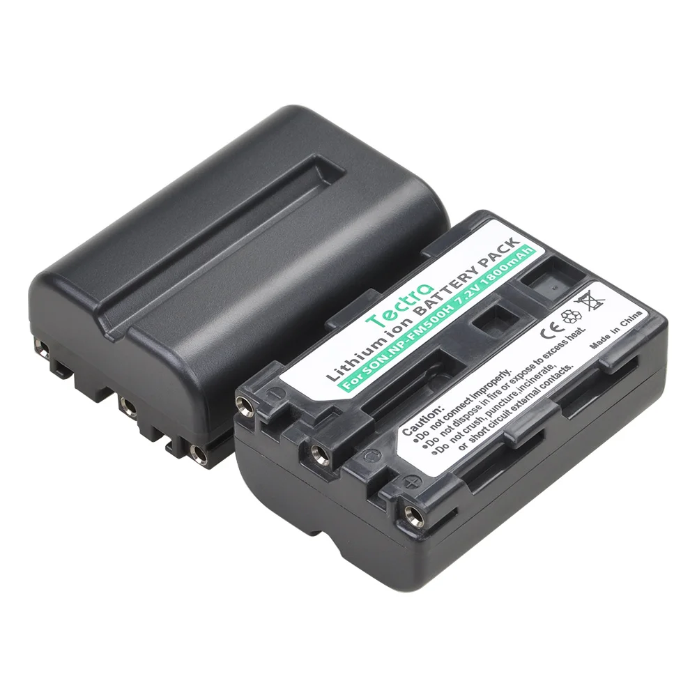 NP-FM500H FM500H Battery + LCD USB Charger for Sony Alpha a68, a77II, SLT-A57, A58, A100, A200, A560, A580,SLT-A700