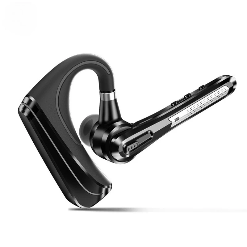 

B8 Business Earphone Wireless Mono Handsfree Earhook Single Ear Driver Headphone Connect Two Phones ENC Double Mic Headset