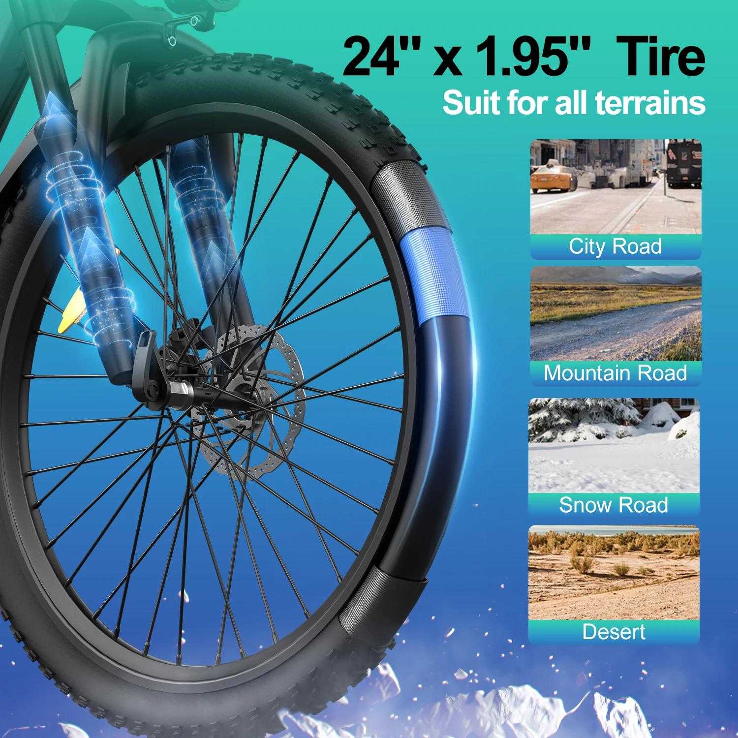 All Terrain Electric Bike, Off - огляд і ціна Outdoor Power And Pedal