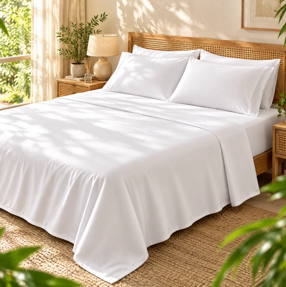 Conjunto de lençóis de cama es - Fitted Bed Sheets Deep Pocket avaliação e preço