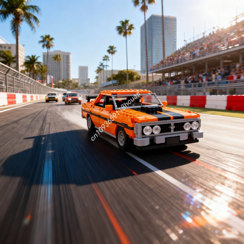 

1866pcs MOC Forded Falcon XY GTHO III Technical Model Building Blocks Architecture Toy Assemble DIY Brick Christmas Gift Kids