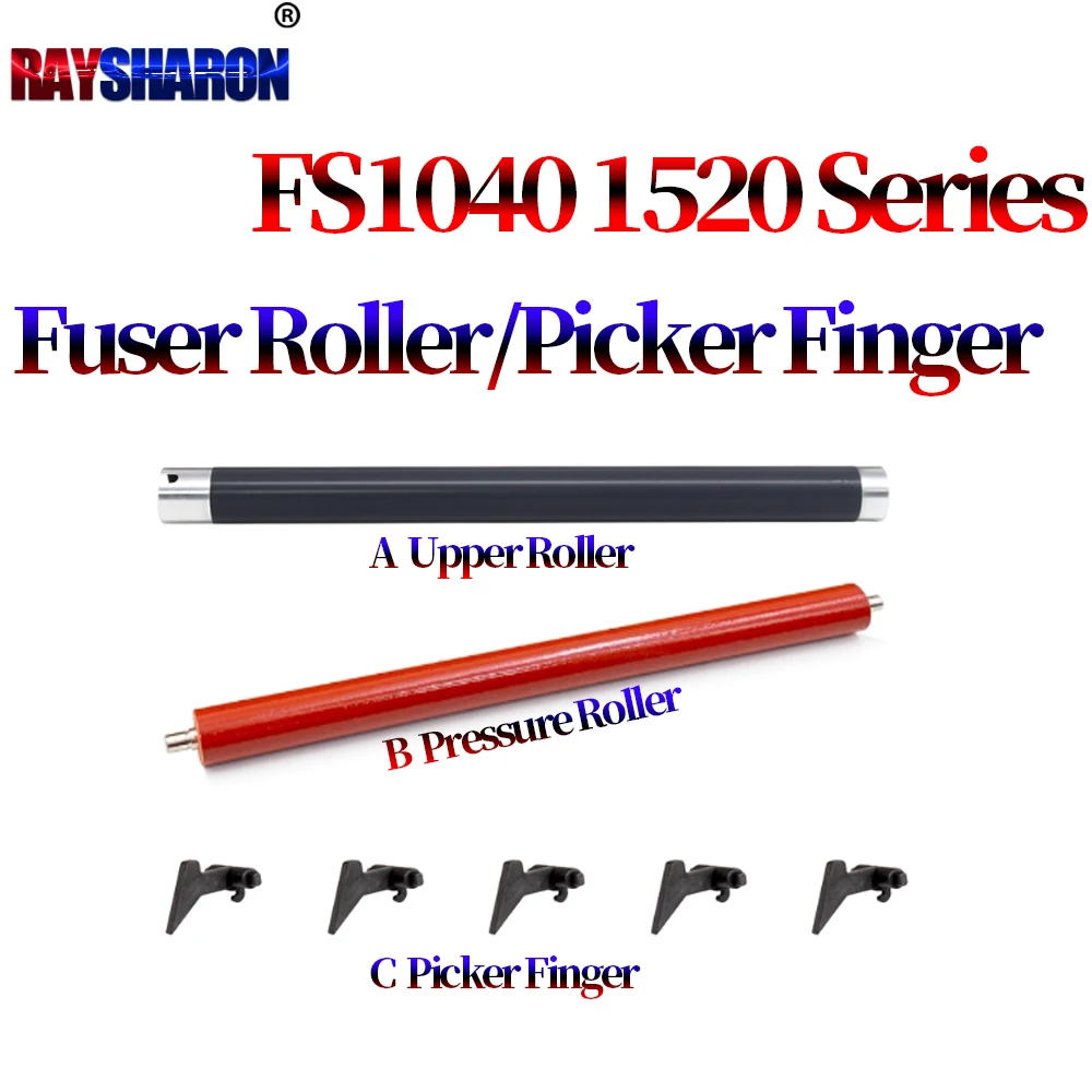 Fuser Upper Roller Lower Pressure Roller Picker Finger For Kyocera FS-1040 1020 1025 1060 1125 1120 1041 1220 1320 1061 1325
