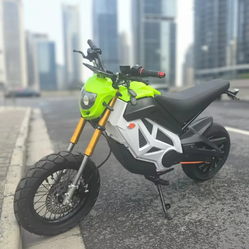 

Krono Wild City Scooter Electric Motorcycle High Power 80km/h Two Wheel E Scooter With Hub Motor