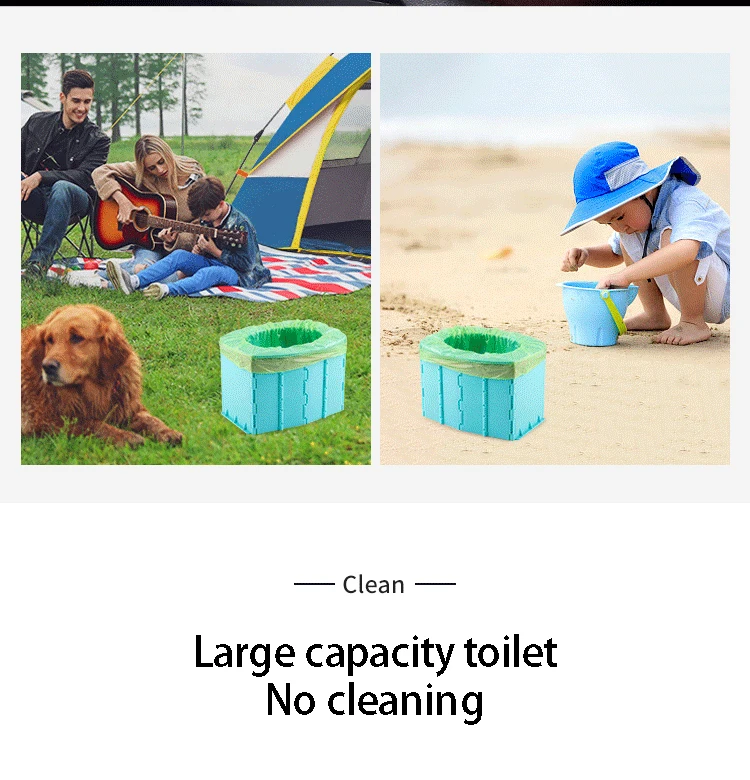 Portable Baby Potty Toilet Seat Car Outdoor Travel Camping Kids Potty Training Seat Children\'s Folding Potty Toilet Dropshipping