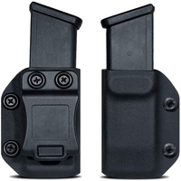 New IWB/OWB Gun Holster Single Magazine Case Mag Pouch Fits GL 17 19 26/23/27/31/32/33 M9 P226 USP 92F Single Magazine Pouch