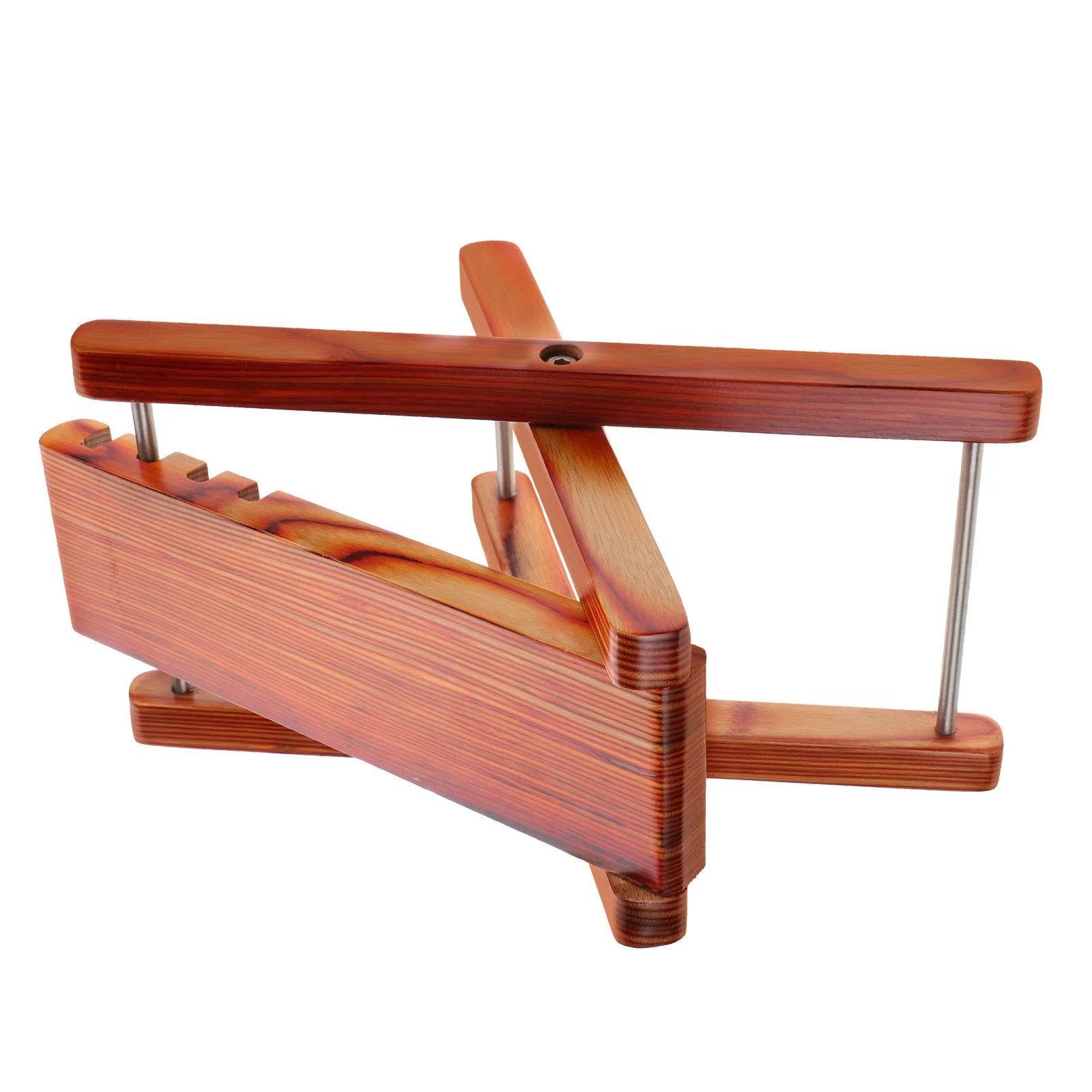 접이식 기타 발받침대 4단계 높이 조절 가능 대나무 목재 발판 클래식 및 포크 음악가용 안정적이고 편안한 지지대