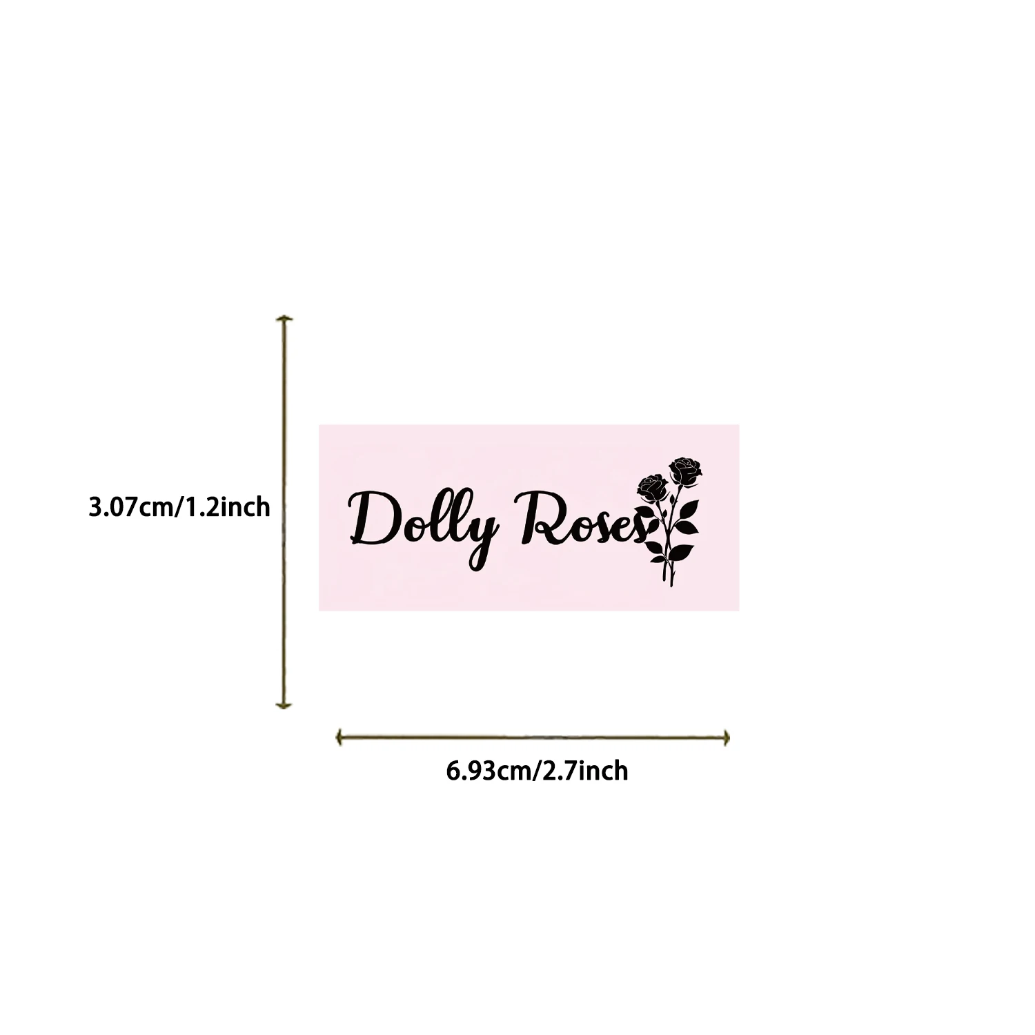 50PCS Pink Envelope Stickers Cartoon Pattern Thank You Decal For Laptop Phone Guitar Cup Waterproof Vinyl Sticker Toys