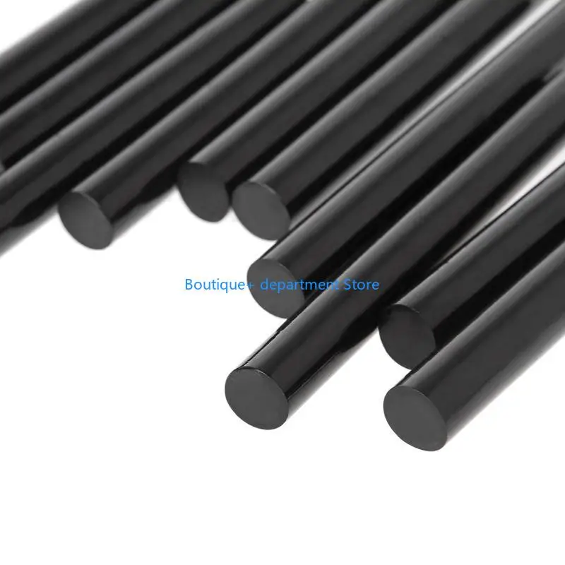 E1PD 10pcs Hot Melt Black High Adhesive 11mm For DIY Craft Toy Repair Tool