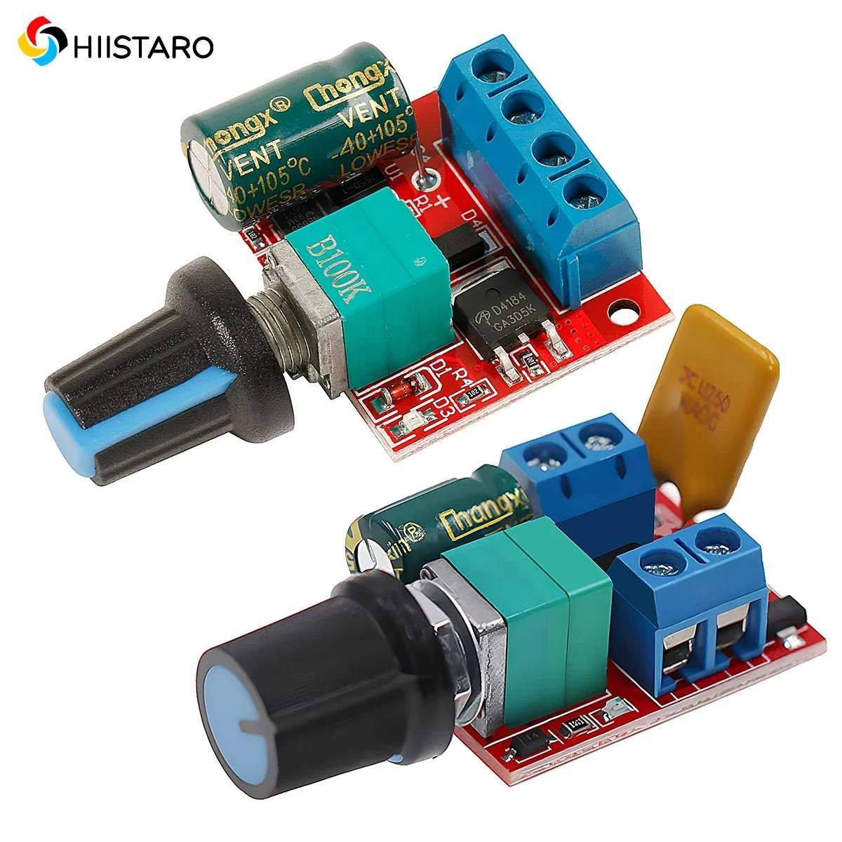 1Pcs DC Motor Speed Controller PWM Speed Regulator Switch, 5A 3V-35V /4.5V-35V Adjustable Speed Control Module