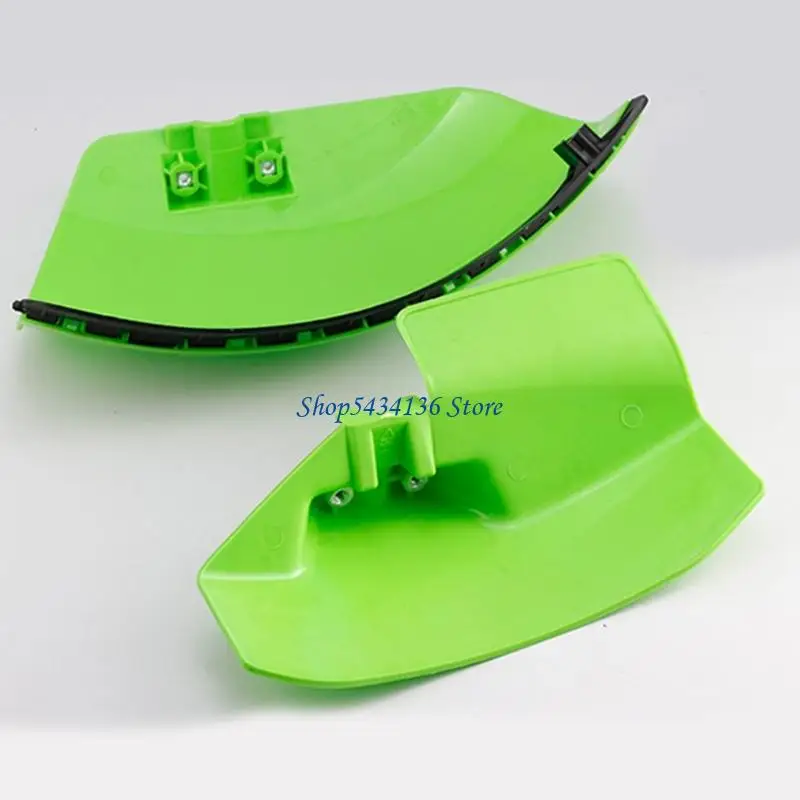 H7ED Universal Mower Deflector For Home Gardens Anti Design Mess Release Installation