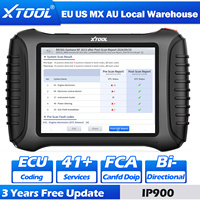 New XTOOL InPlus IP900 Advanced ECU Coding CAN FD DOIP FCA Automotive Scanner All System Car Diagnostic Tool 41+ Services PK D8S
