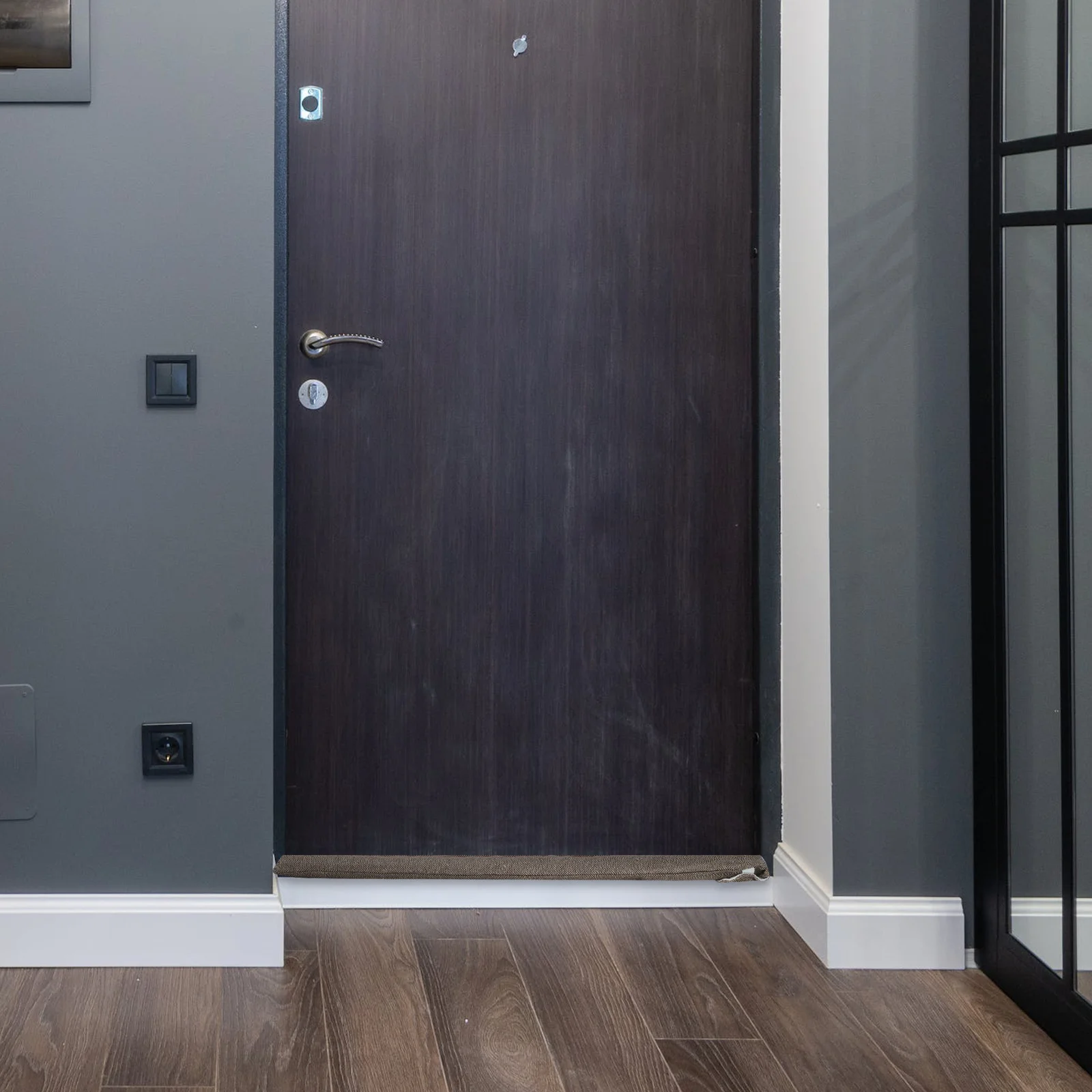 1 conjunto de vedação bloqueador de isolamento acústico brisa à prova de vento porta inferior rascunho rolha para dormitório casa interior conforto porta