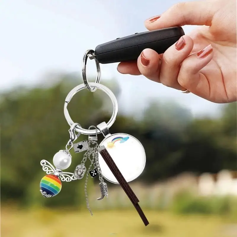 Retro Cowboy Boot Charm For Keys Or Backpack