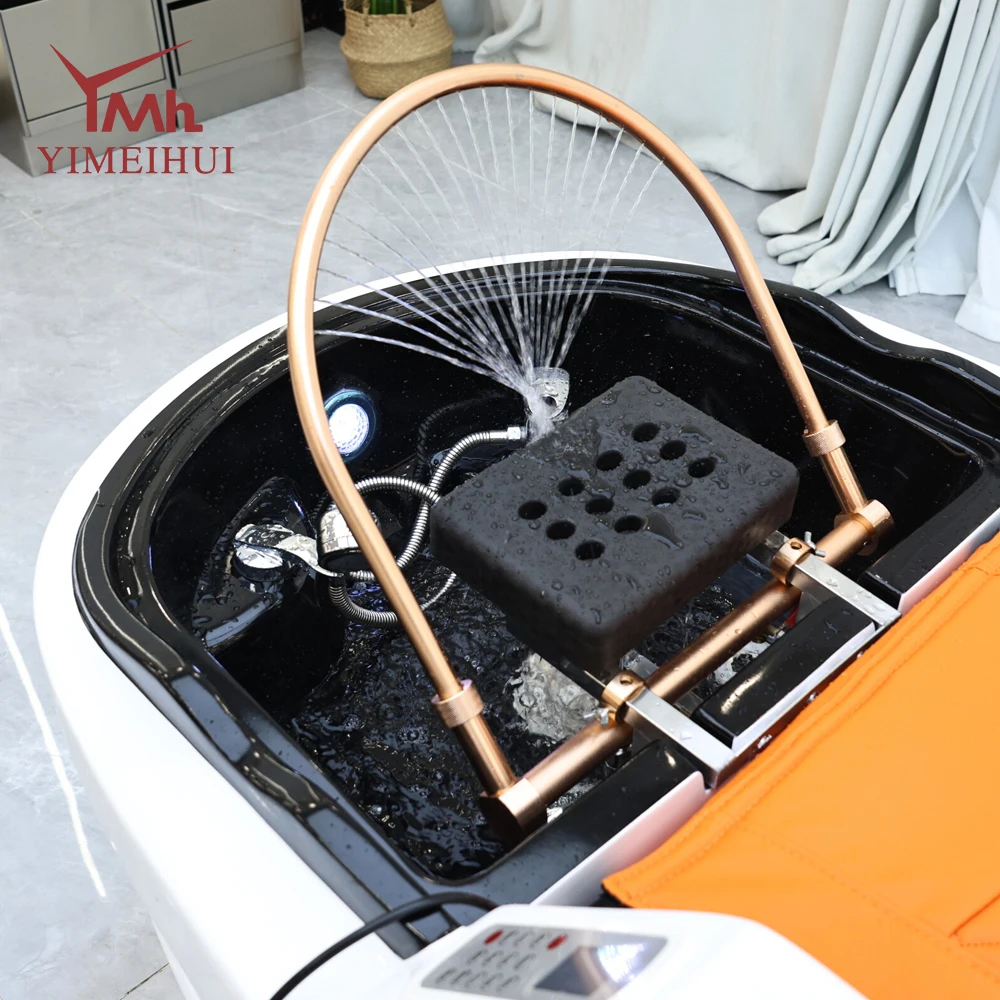 سخان مياه متعدد الوظائف للتبخير وغسل الشعر، جهاز تدليك للعلاج الكهربائي، كرسي تداول السرير