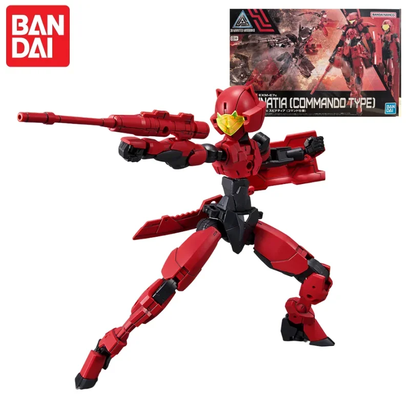 Bandai 30Mm 30-Minute Mission Spinatia Exm-E7C Commander Type Model Kit Cool Gift Mecha Warrior Figure Garage Educational Toy