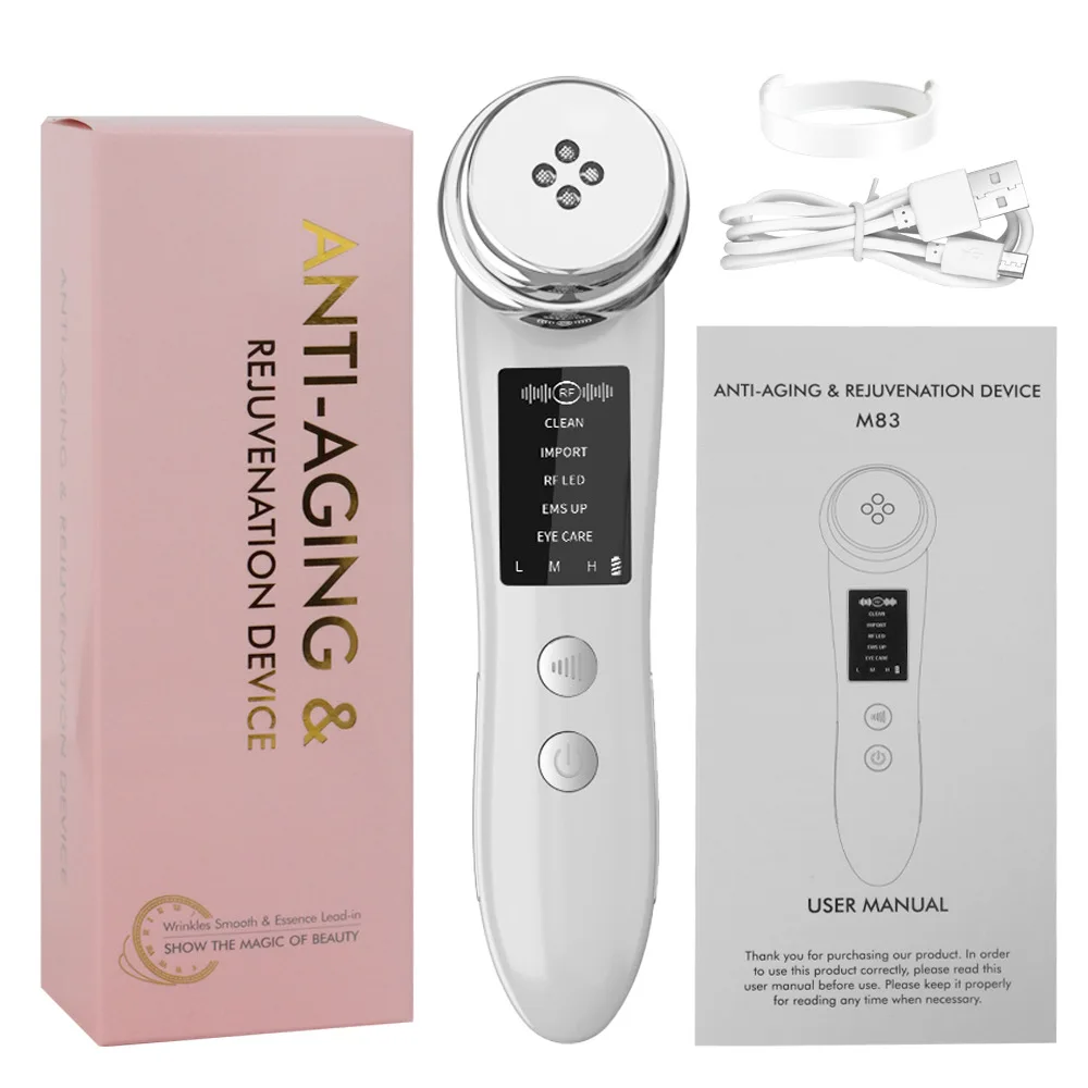 Factory Price EMS Micro Current Face Device Face Lifting Beauty Equipment Vibration Face Neck Lifting Massager