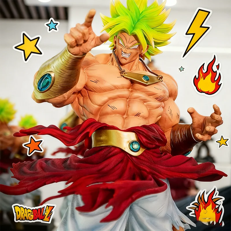

Hot 50cm JT Statue Dragon Ball Z Figurine Brolly Statue Anime Collectible High-End Model Toy Gift For Fans Of Japanese Animation