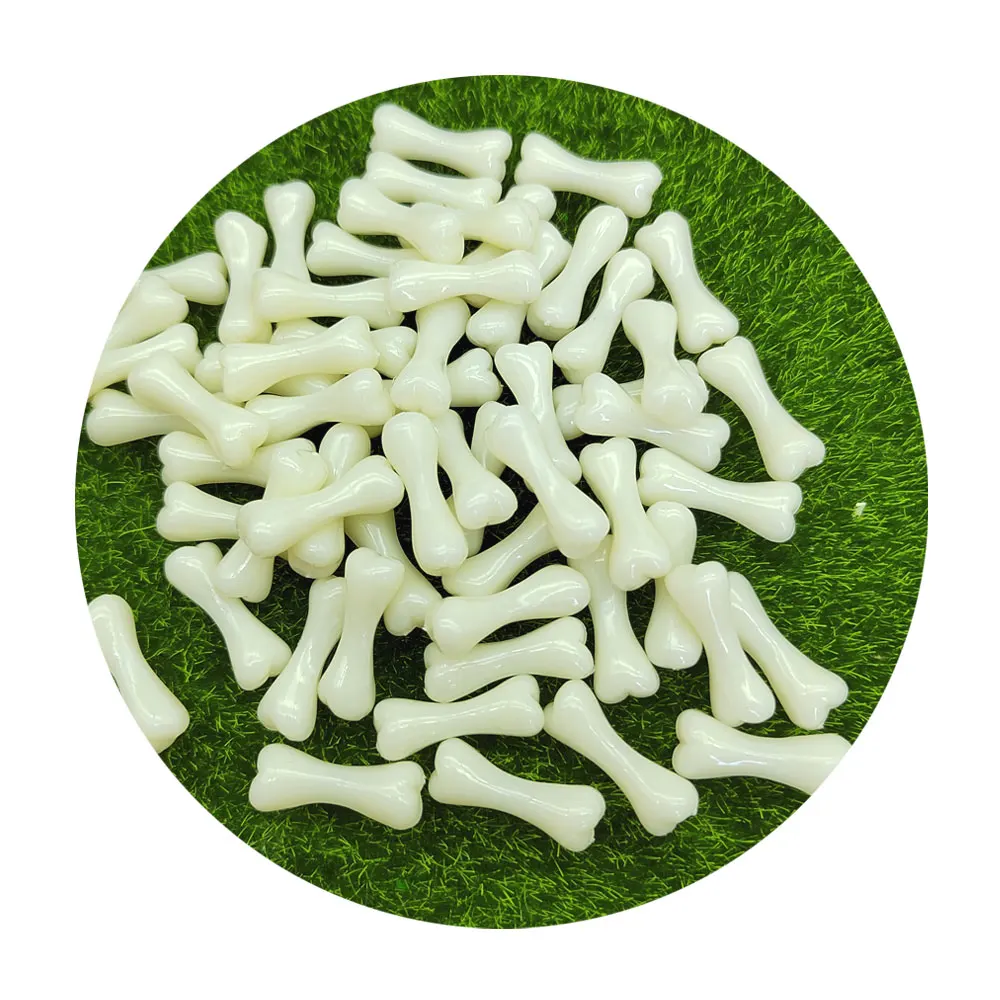 Halloween Kunststoff Simulation Savage Kleine Knochen Weiß Elfenbein Knochen Für Halloween-Party Prop Room Bar Dekoration