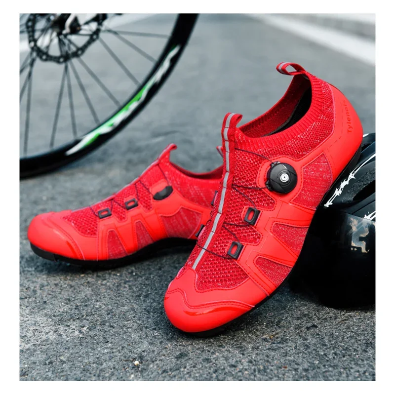 

New Arrival Quality Men's Mtb Shoes Big Size 47 Professional Mtb Cycling Shoe Trainers Women Wearresistant Road Bike Shoes Man