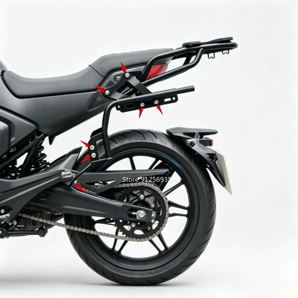 For CFMOTO 250cl-x Motorcycle Three Box 250clx SHAD Side Box Trunk Tail Bracket Modification Accessories CLX250 CL-X250
