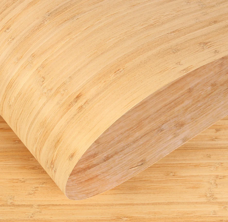 سميكة: 0.5 مللي متر الطول: 2.5 متر العرض: 400 مللي متر قشرة الخيزران المتفحمة الطبيعية ديكور منزلي ذاتي الصنع مواد قشرة النجارة