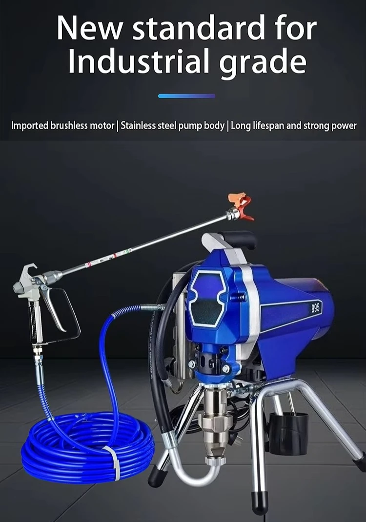 Brushless airless painting tool airless painting machine multi-purpose painting machine