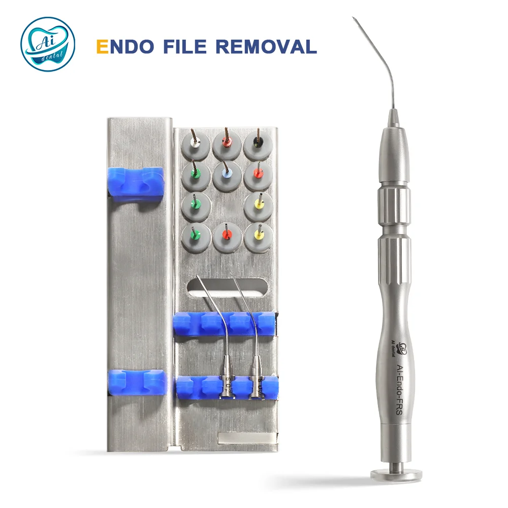 Kit Sistema De Remoção De Arquivos Endo Endodôntico Dental Canal Raiz Extrator De Arquivo Quebrado Set/5 Caminho NiTi Broca/3 Cânula De Corte