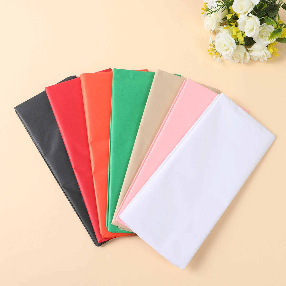 10 Sheets 50*66cm Tissue Paper DIY Handmade Craft Paper Flowers Gift Packing Wedding Festive & Party Home Decoration Supplies