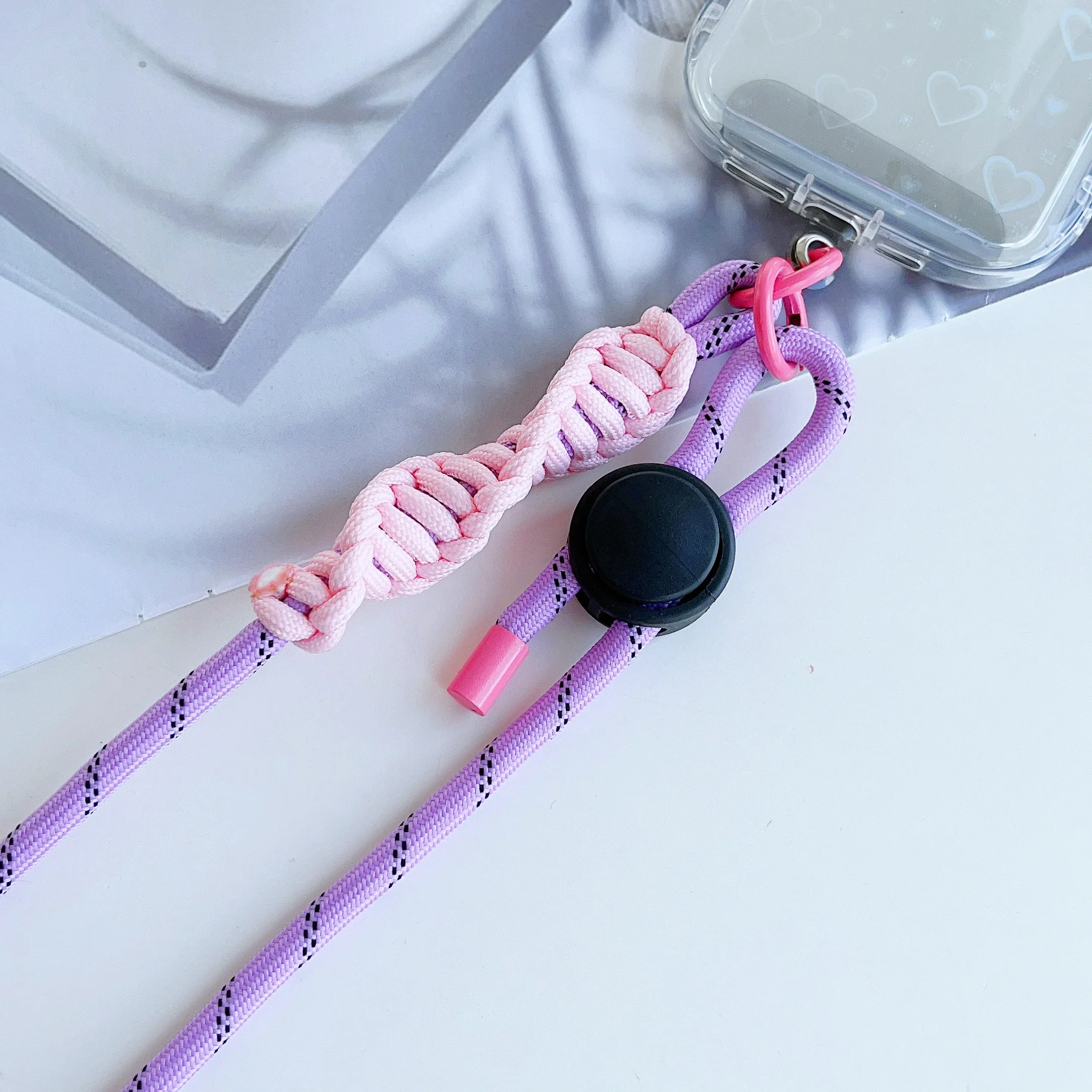 

Милый ремешок для телефона, универсальный наружный ремешок с регулируемым диаметром