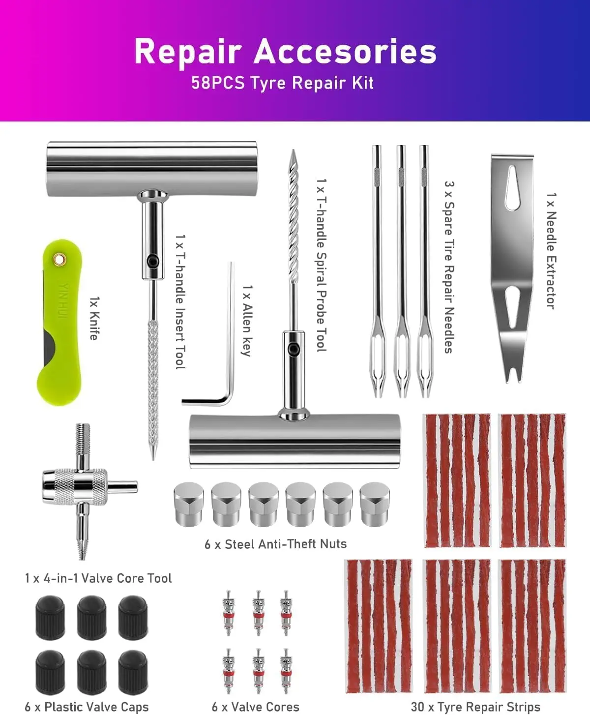 Thumbnail 2 - #39 Low Price Tire Repair Kits Deals