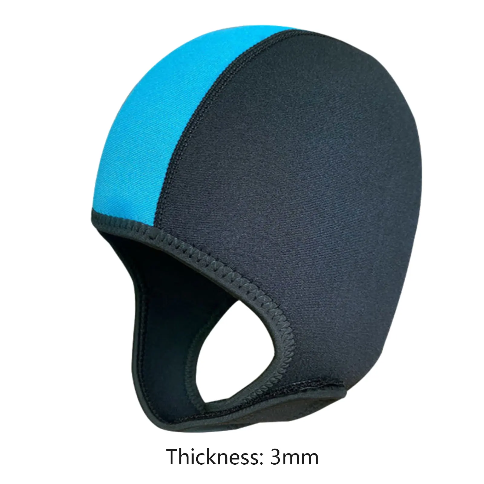 Cuffia per cappuccio da immersione 3mm Neoprene uomo donna con sottogola tenere in caldo il cappello da Surf